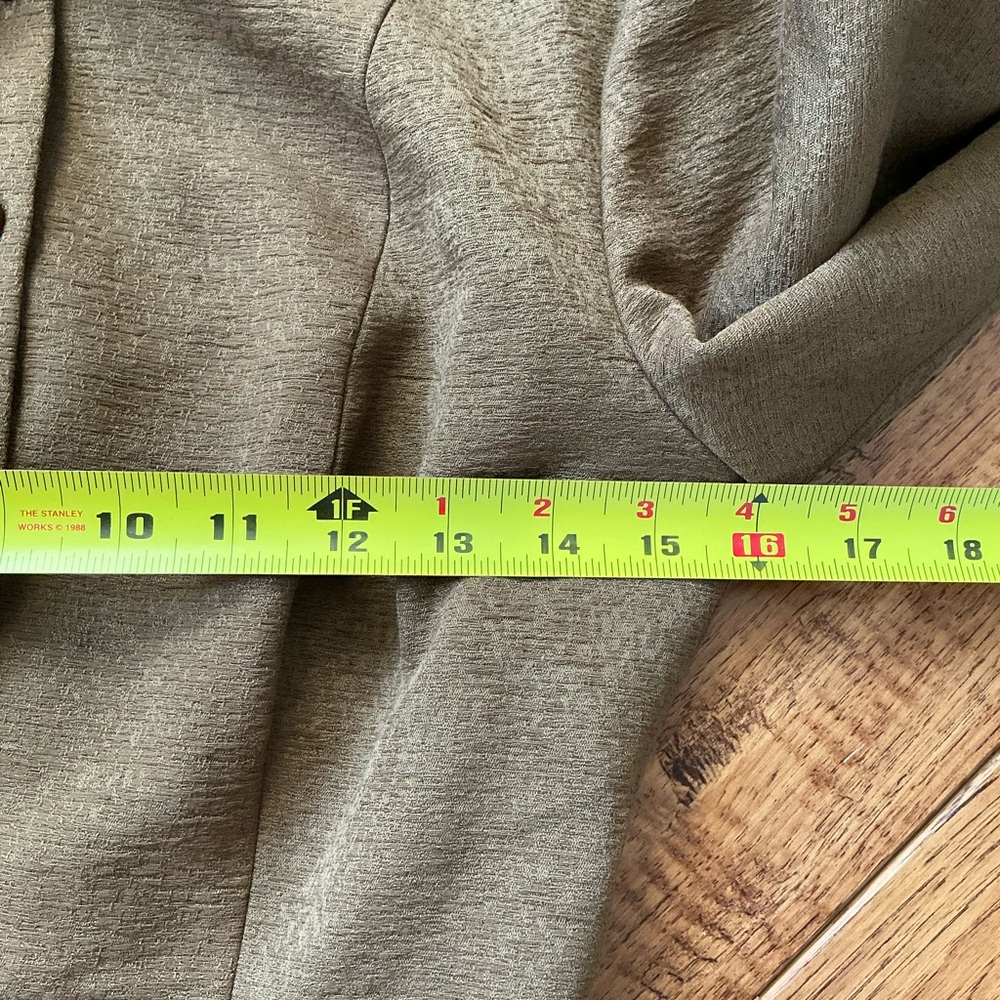 Reformation Chloe Button Down, Collared Top, Brow… - image 8